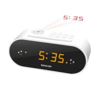 Sencor SRC 3100 W Radio portable Horloge Numérique Blanc