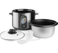 SENCOR SRM 1550SS Cuiseur de riz, vapeur, volume 1,5 l, pour la préparation de 1300 g de riz, fonctionnement automatique, arrêt automatique et passage à la fonction "Keep Warm"