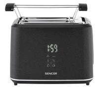 SENCOR STS 0600BK Grille-pain tactile noir 2 fentes 1000W