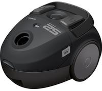 SENCOR SVC 52BK-EUE3 Aspirateur avec sac, moteur ECO 700W à haut rendement, tube télescopique en acier inoxydable, système de filtration à 5 niveaux, volume du sac à poussière 1,5 l