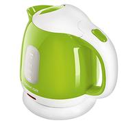 SENCOR SWK 1010WH Bouilloire Électrique Compacte - 1,0 Litre - 1100W - Filtre Anti-Calcaire Amovible Lavable - Blanc / Vert