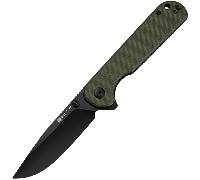 Sencut Aetheris Manche OD Vert G10 Lame Noire 9Cr18MoV Liner Lock