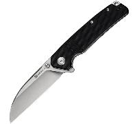 Sencut Awassi Manche G10 Noir Lame Finition Satinée 9Cr18MoV Liner Lock