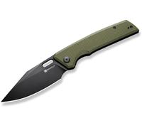Sencut GlideStrike OD Vert Manche G10 GrossierLame Noire 9Cr18MoVVerrouillage Liner S23018-3