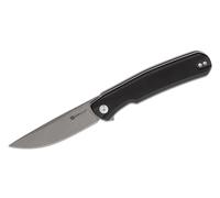 SENCUT Scitus Manche G10 Noir Lame D2 Gris Lavé à la Pierre S21042-1