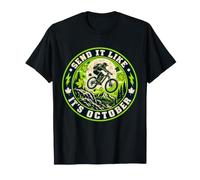 Send It Like Its October Badge VTT Automne T-Shirt
