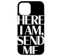 Send Me Isaiah 6 8 Here I Am Send Me Verset Chrétien Coque pour iPhone 12 Mini