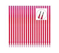 SEND UP Lot de 20 Recharges Rouges pour Stylos Gel Effaçables - Compatible Legami 0,5mm - Encre Thermo-effaçable pour École, Tissu et Cuir - Recharge Haute Précision pour Écriture Longue Durée