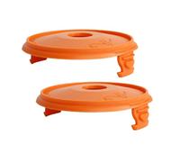 Senda Lot de 2 cache-bobines de rechange compatibles avec débroussailleuse GARDENA EasyCut ComfortCut PowerCut SmallCut, modèle 5344