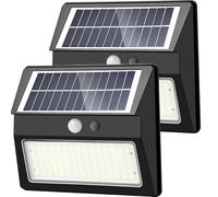 SENDALE Lampe Solaire Extérieur Détecteur de Mouvement,75 LED Spot Solaire IP65 étanche 3 Modes éclairage extérieur solaire Spot Projecteur Sans Fil pour Jardin,Terrasse,Garage