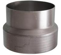 SENDEO Réducteur de tuyau de poêle - Diamètre 250 mm sur Ø 200 mm - Pour poêles, cheminées, chaudières