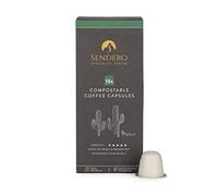 Sendero | Compatible avec les dosettes originales Nespresso® | Mexique | 10 capsules de café spécialisées compostables | Éthique et commerce équitable
