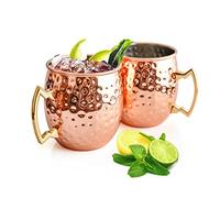 Sendez 1 x tasse à cocktail Moscow Mule de 500 ml en cuivre fait à la main Moscou Mule Tasses à cocktail