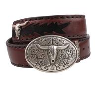 Sendra Boots Ceintures pour Homme 584-PELO-Marron Marron 100 cm