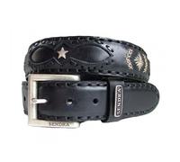 Sendra Boots Ceintures pour Homme 7211-Black Noir 90 cm