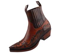 Sendra Bottines 4660 noires, Marron clair foncé, 43 EU