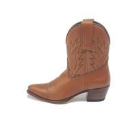 Sendra Bottines Cowboy Lia Cire Crust 18495 Couleur Marron Cuir, Cuir marron, 41 EU