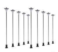 Sene LED blanche pour lampadaire échelle 1:100 pour modélisme ferroviaire paysage de jardin table de sable architecture paysage et ornement décoratif