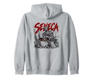 Seneca Amor with Fati Memento Mori Stoic Citation Sweat à Capuche