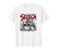 Seneca Amor with Fati Memento Mori Stoic Citation T-Shirt