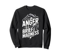 Seneca Stoic Philosoper Citation de Motivation Stoïcisme Graphique Sweatshirt