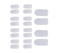 SENECESLI 10 Paires de Protecteurs D'Orteils en Silicone Souple, Empêchent les Frottements, Orteils de Différentes Tailles, Protecteurs pour Ampoules, Oignons, Soulagement de la Séparation des Doigts
