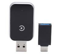 SENECESLI 2025 Adaptateur de Carplay sans Fil Mis à Niveau, Convertit câblé en Adaptateur de Lecture de Voiture sans Fil, Connexion Automatique, Fonction de Carplay Complète, Fiche et Jeu
