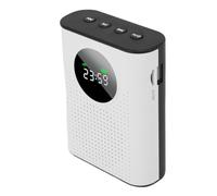 SENECESLI Amplificateur Vocal sans Fil, Système PA avec Micro Bluetooth et Casque, écran D'affichage LED, Conférences Microphones Portables Rechargeables pour Enseignants