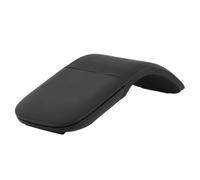 SENECESLI Arc Touch Mouse 1200 DPI Souris Optique Pliable sans Fil Portable Ultra Fine pour Ordinateurs Portables et Tablettes, Souris BT pour Une connectivité Polyvalente (Black)