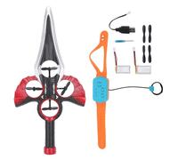 SENECESLI Avion RC Flying Sword, Avions à Contrôle Gestuel pour Adolescents Adultes, Avions Télécommandés avec Lumière, Autonomie de 20 Minutes, Hauteur de Vol de 30 Mètres (Rouge)