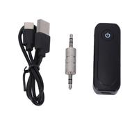 SENECESLI Bluetooth 6.0 Emetteur Recepteur pour Voiture, 3.5mm AUX, 7H | Clip ABS, Mode TX pour Audio TV, Portée 15 M, Type C avec Charge en Cours, Stéréo avec Appels Mains Libres