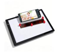 SENECESLI Boîte à Lumière pour Visionneuse de Diapositives, Rétroéclairage LED Ultra Fin A4 avec 3 Luminosités Réglables pour la Numérisation de Films Négatifs, Diapositives, Croquis