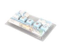 SENECESLI Bouton de Clavier de Sublimation en Direct pour 61 87 104 108 Clavier, Matériau PBT Durable pour Une Décoration Claire (Type 1)