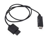 SENECESLI Câble Convertisseur vers HDMI, Convertisseur D'interface Multimédia HD, Adaptateur de Signal pour vers Sortie 720p/1080p, Plug and Play, Compatible avec N64, PS 3 et Lecteurs