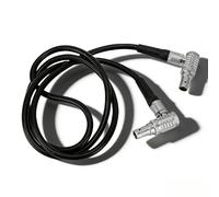 SENECESLI Câble d'alimentation ForLEMO0B 2 Broches, Câble d'alimentation Mâle à Mâle à Angle Droit avec Connecteur Rotatif, Longueur 87 Cm, Compatible avec Teradek Bond ARRIAlexa Z CAM E2