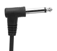 SENECESLI Câble de Guitare de 6,35 Mm, Câble Audio d'amplificateur d'instrument à Connecteur à Angle Droit de 3 Mètres/10 Pouces avec une Faible capacité pour une Transmission de Signal Stable