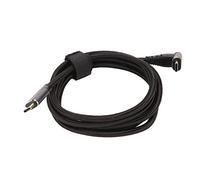 SENECESLI Câble USB C à Angle Droit pour Steam Deck, Câble USB C vers USB C à 90 Degrés, Cordon de Charge Rapide PD100W Type C 3.1 Gen2 USB C pour Steam Deck, Prend en Charge 4K 60 Hz,