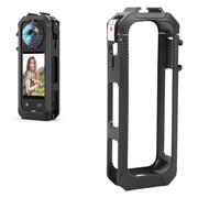 SENECESLI Cadre de Protection de la Cage for insta360 x5, Cage de Boîtier Utilitaire à Libération Rapide, Chaussure Froide X 2, 1/4 Pouce Trou X 1
