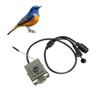 SENECESLI Caméra de Nichoir à Oiseaux, Caméra de sécurité Intérieure sans Fil WiFi avec Vision Nocturne Grand Angle 10 LED et Conçue pour Les Nichoirs, Prise en Charge de la (Capteur CMOS IMX307 2MP)