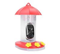 SENECESLI Caméra Nichoir, Notifications en Temps Réel, Observation Sociale des Oiseaux, Détection des Oiseaux pour Les Amoureux de la Nature