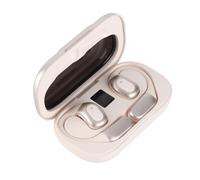 SENECESLI Casque D'écoute sans Fil avec Affichage Numérique, pour Exercices Sportifs, Matériau ABS Noir