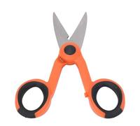 SENECESLI Ciseaux D'électricien Robustes, Poignée Ergonomique, Conception Compacte et Portable pour Attaches de Câbles et Fils Isolés