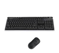 SENECESLI Clavier -Maus -Set, Clavier Combo de Souris 3 DPI Réglable de Niveau pour Les Jeux