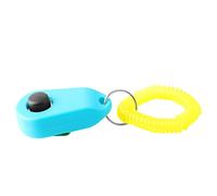 SENECESLI Clicker de Dressage pour Chien, Clicker Interactif pour Animaux de Compagnie avec Anneau pour Une Prise Facile, Outil de Dressage Confortable et Grinçant pour Chiens et Chats (Bleu Ciel)