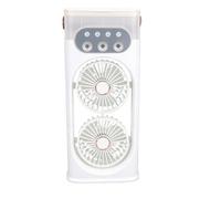 SENECESLI Climatiseurs Portables, 3 Vitesses, 3 Modes de Brume, capacité D'eau de 400 Ml (WHITE)