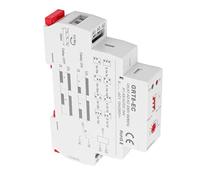 SENECESLI Commutateur de Relais temporisé Multifonctionnel, Indicateur LED AC230V ou AC DC24V pour Contrôle Automatique des équipements électroniques