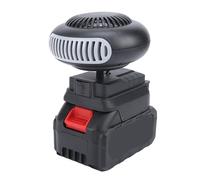 SENECESLI Dégivreur Portatif de Fenêtre de Voiture de Ventilateur de Chauffage de Voiture avec la Batterie, Chauffage D'espace alimenté par Batterie de 12000 MAh pour L'usage D'intérieur