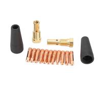 SENECESLI Diffuseurs de Gaz en Laiton pour Kit D'embouts de Buse sans Gaz avec électrode de 0,039 Pouces pour le Soudage Century FC90/80GL MIG