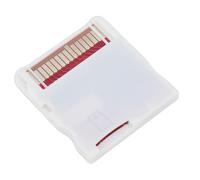 SENECESLI Dispositif de Sauvegarde de Jeu, Disque Dur Mince Haute Vitesse pour la Sauvegarde, Matériau ABS Haute Résistance pour NDS NDSL MD GB GBC FC PCE Lecture Haute Vitesse (Ensemble WOOD HK