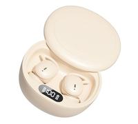 SENECESLI Écouteurs sans Fil, écouteurs Bluetooth V5.46, Boîte de Charge Rapide, épidémies de Bruit D'annulation des Oreilles de Microphone à Faible Stéréo pour Bien Dormir (Couleur de Peau)